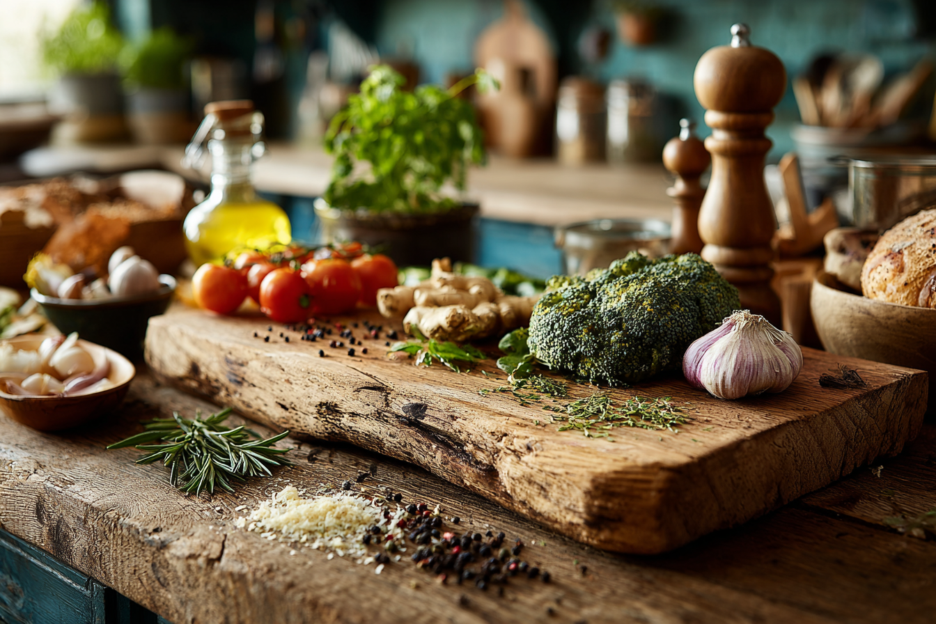 Старша жінка усміхається, тримаючи тарілку зі свіжими овочами та фруктами